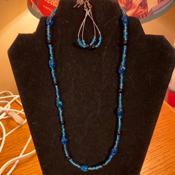 Unique one of a kind handmade necklace, earrings - Picture 1 of 1